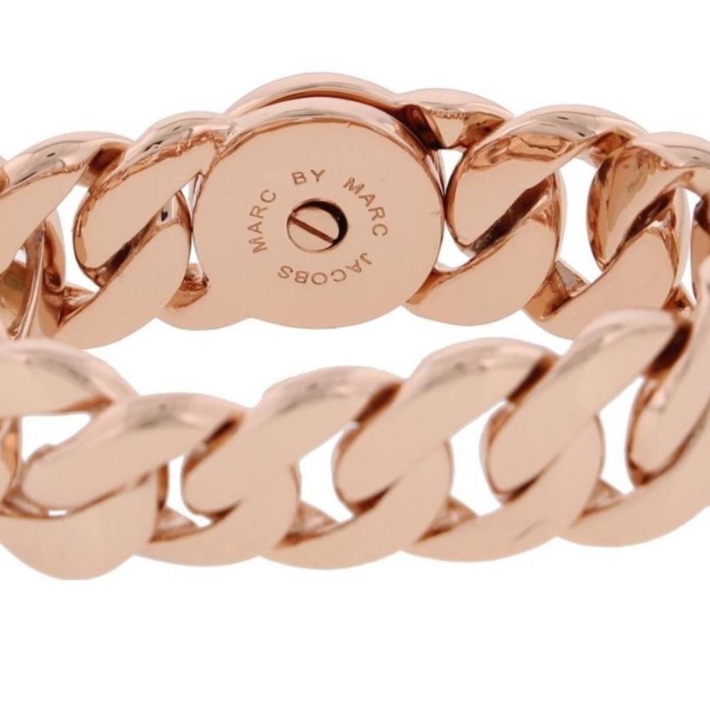 Marc Jacobs Rose Gold Chain Bracelet w/Dust Bag NWT - Picture 5 of 6